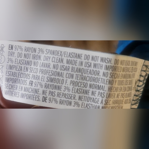 NEW# FOREVER 21 Small TEAL Calf-length long-sleeved bodycon MIDI dress - Picture 6 of 6